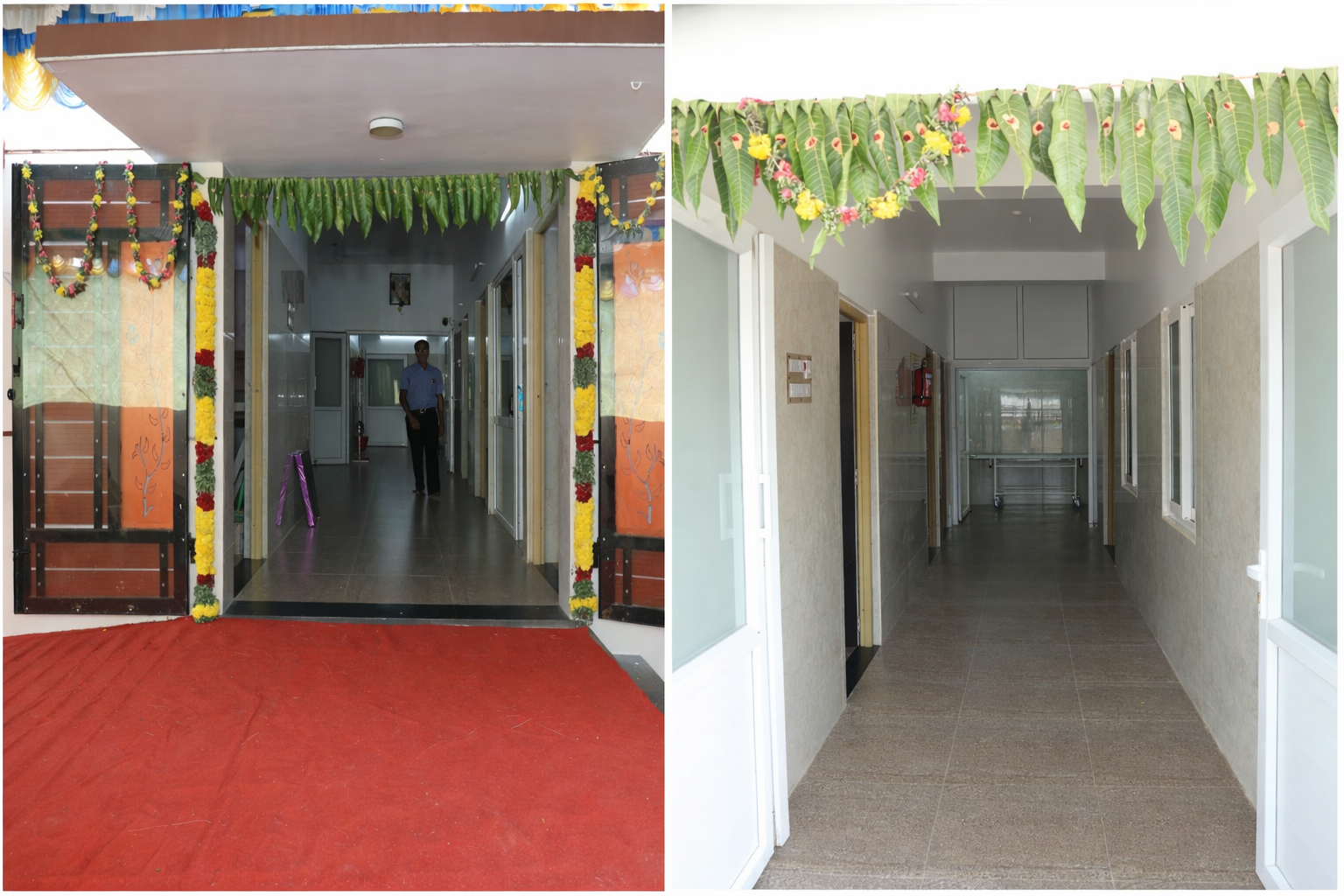 corridor with space